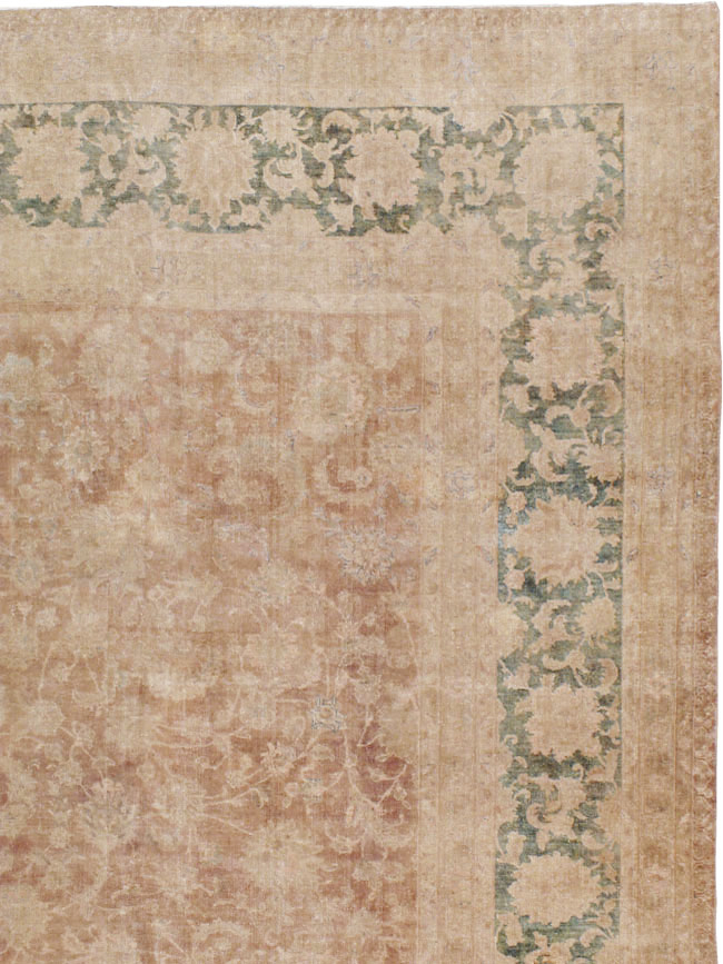 Antique Persian Tabriz Carpet, No.13296 - Gss