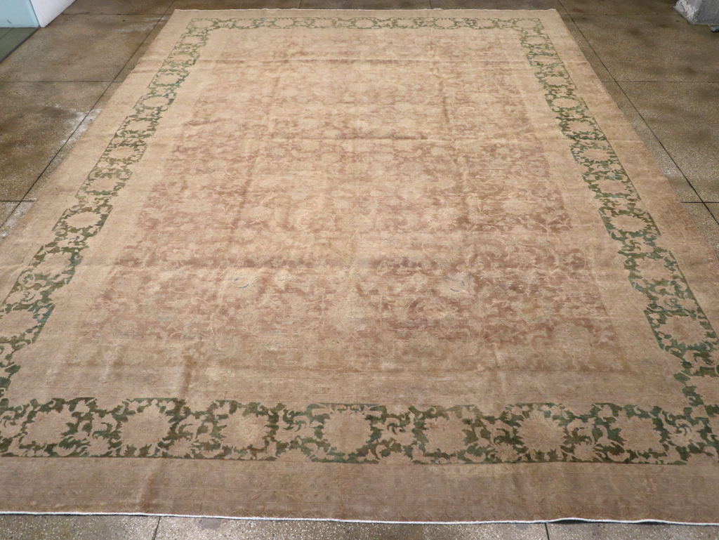 Antique Persian Tabriz Carpet, No.13296 - Gss