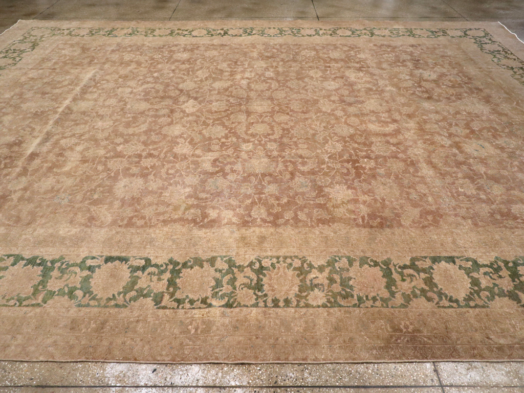 Antique Persian Tabriz Carpet, No.13296 - Gss