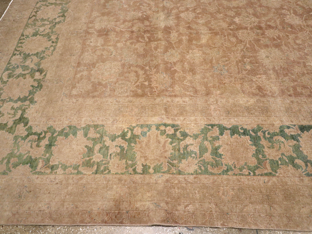 Antique Persian Tabriz Carpet, No.13296 - Gss