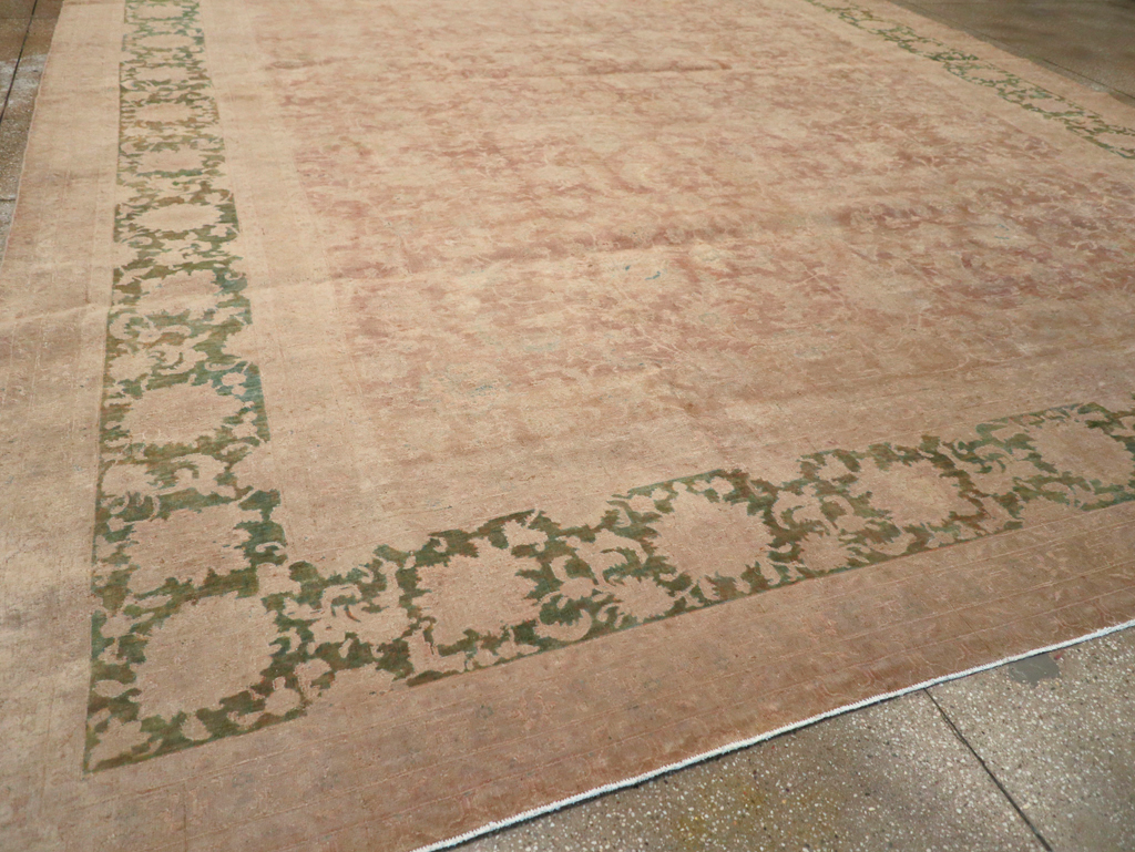 Antique Persian Tabriz Carpet, No.13296 - Gss