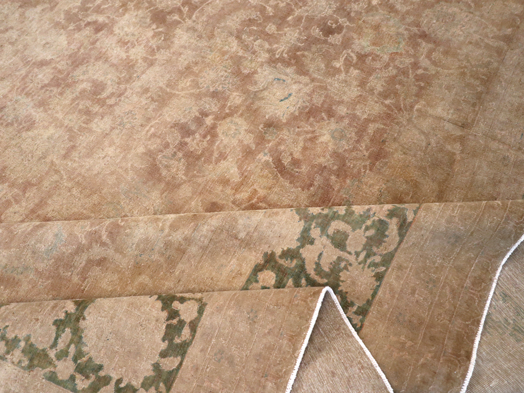 Antique Persian Tabriz Carpet, No.13296 - Gss