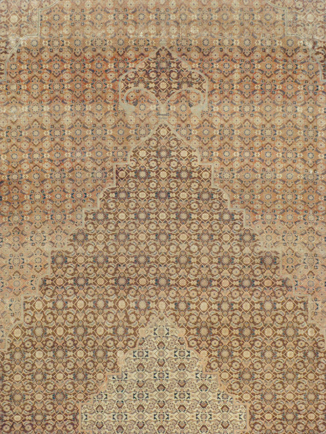 Antique Persian Tabriz Carpet, No.13297 - Gss
