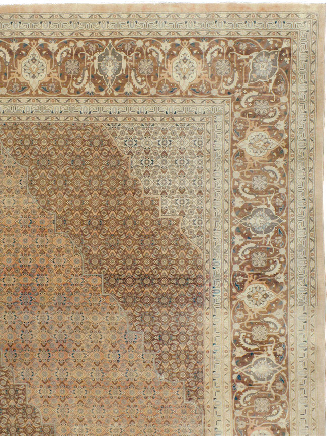 Antique Persian Tabriz Carpet, No.13297 - Gss