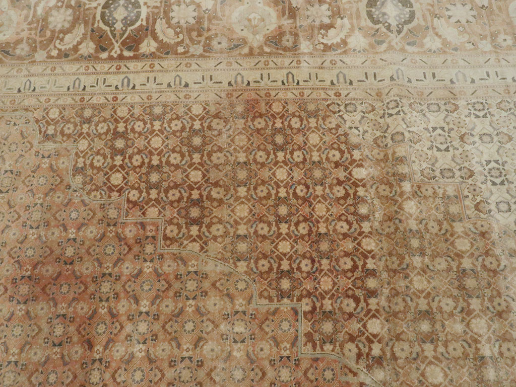 Antique Persian Tabriz Carpet, No.13297 - Gss