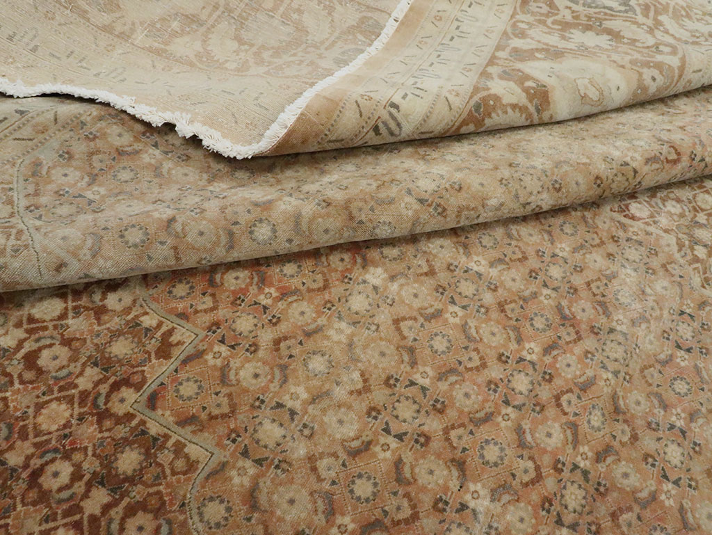 Antique Persian Tabriz Carpet, No.13297 - Gss