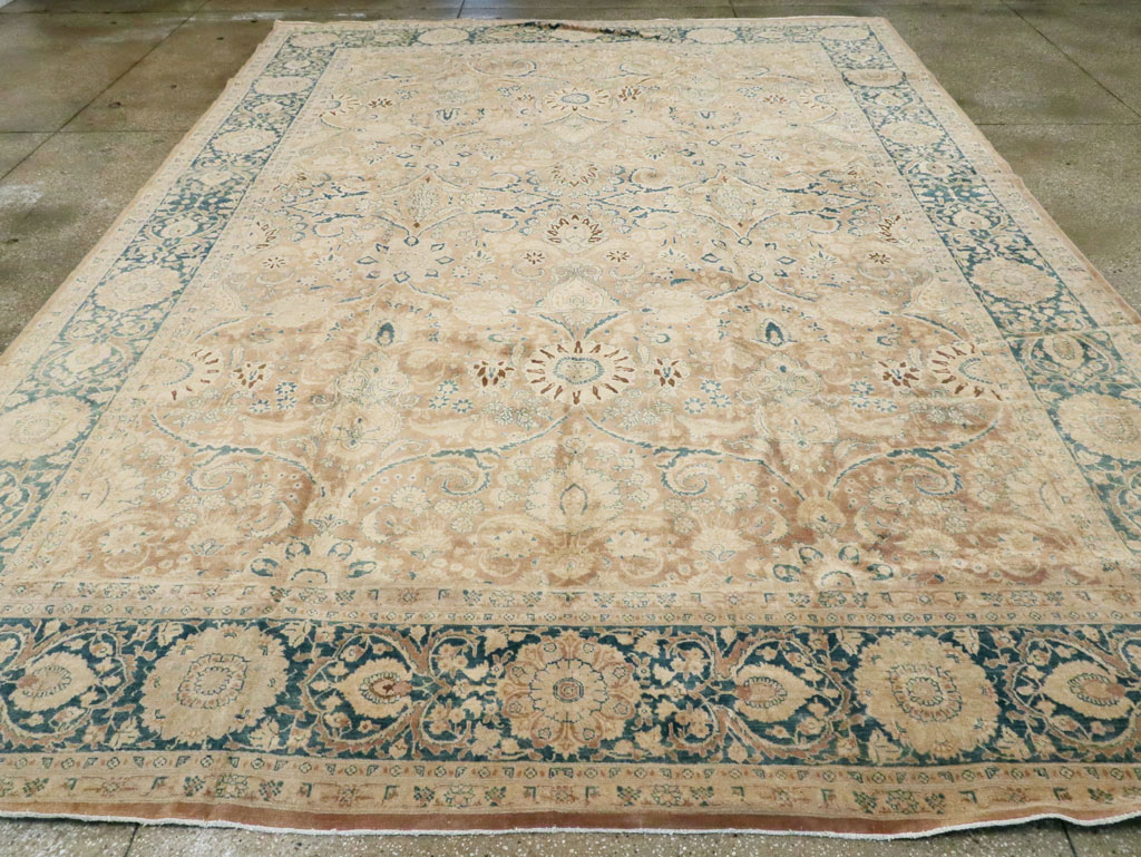 Antique Persian Tabriz Carpet, No.13299 - Gss