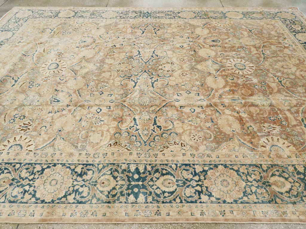 Antique Persian Tabriz Carpet, No.13299 - Gss