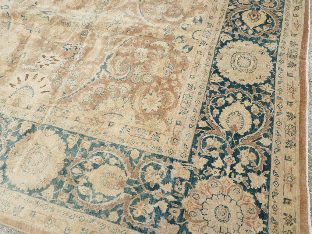 Antique Persian Tabriz Carpet, No.13299 - Gss