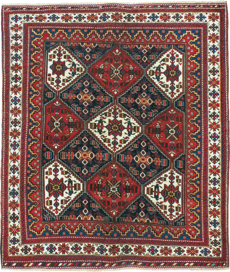 Antique Persian Afshar  Rug, No.13309 - Gss