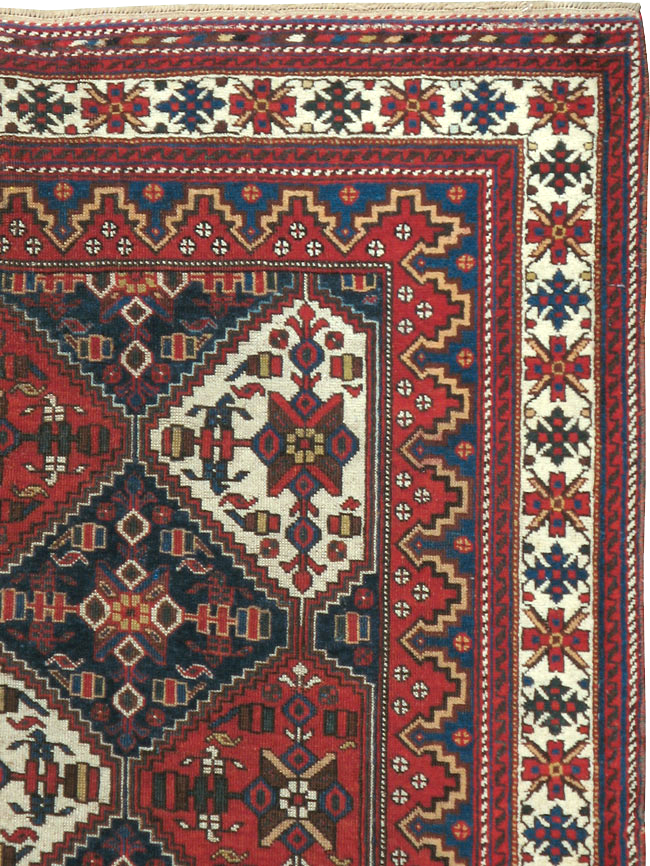 Antique Persian Afshar  Rug, No.13309 - Gss