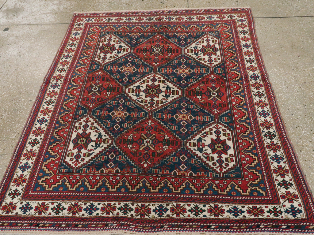 Antique Persian Afshar  Rug, No.13309 - Gss