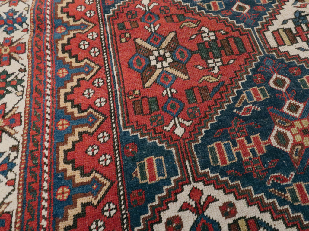 Antique Persian Afshar  Rug, No.13309 - Gss