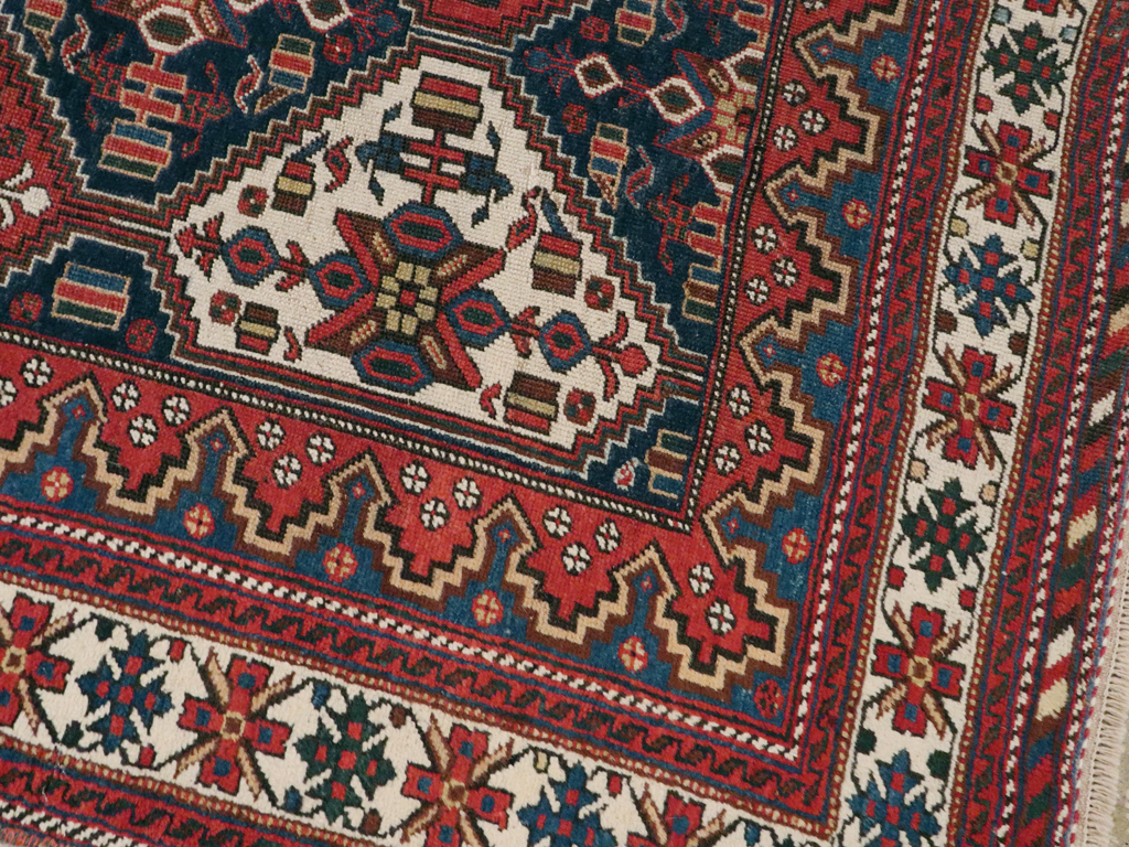 Antique Persian Afshar  Rug, No.13309 - Gss