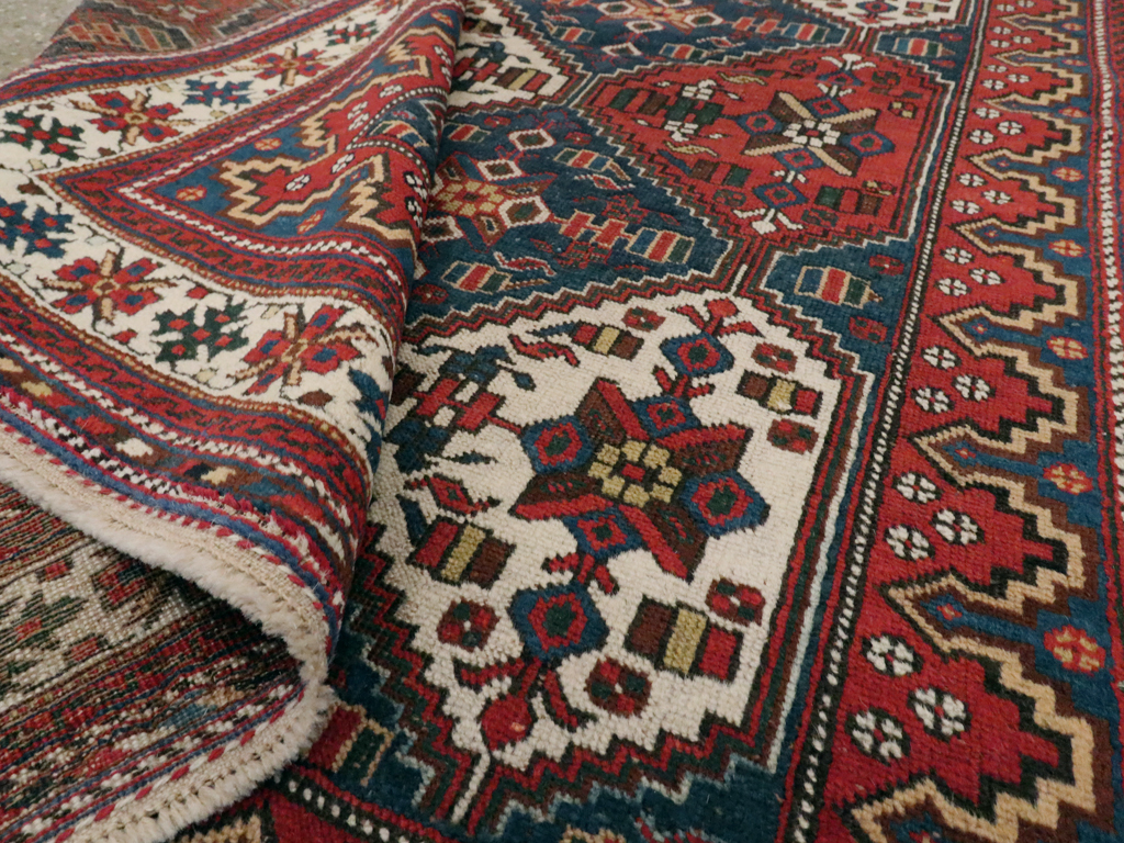 Antique Persian Afshar  Rug, No.13309 - Gss