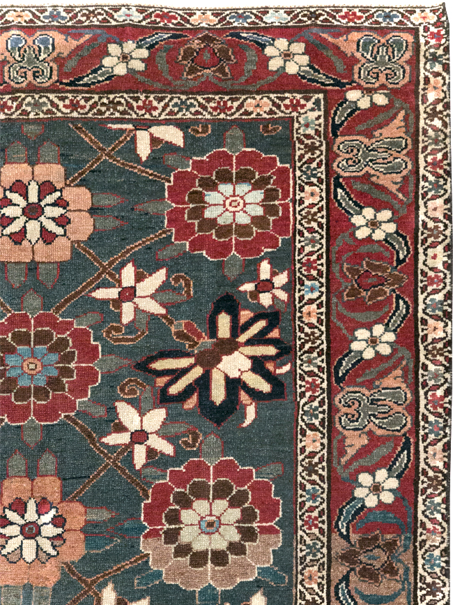 Antique Persian Malayer Rug, No.13314 - Gss