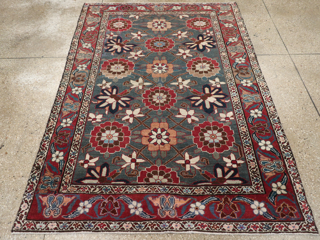 Antique Persian Malayer Rug, No.13314 - Gss