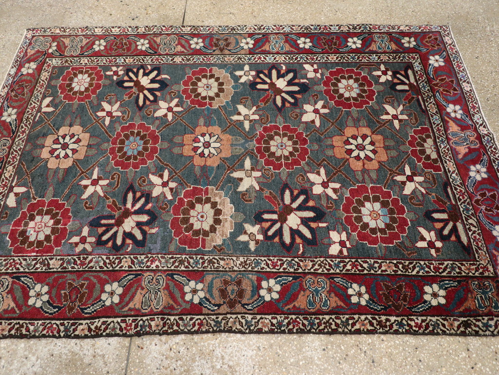 Antique Persian Malayer Rug, No.13314 - Gss