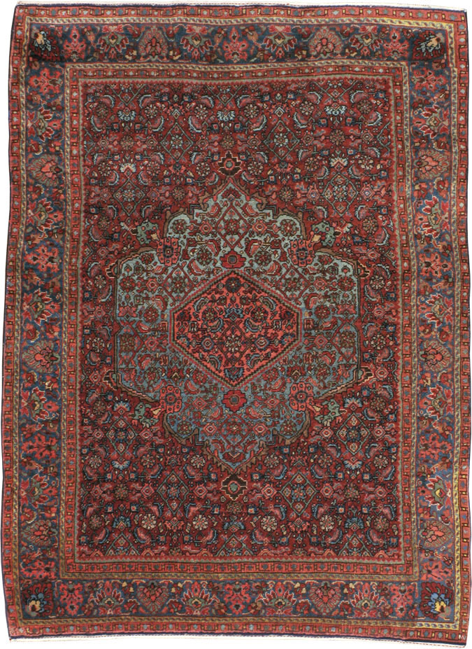 Antique Persian Bidjar Rug, No.13316 - Gss