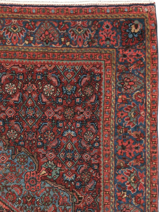 Antique Persian Bidjar Rug, No.13316 - Gss