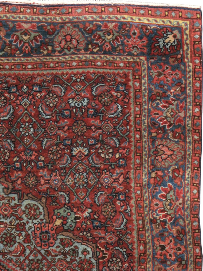Antique Persian Bidjar Rug, No.13316 - Gss