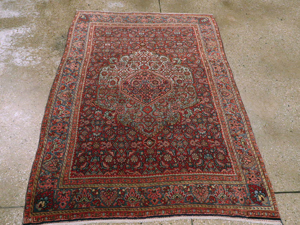 Antique Persian Bidjar Rug, No.13316 - Gss