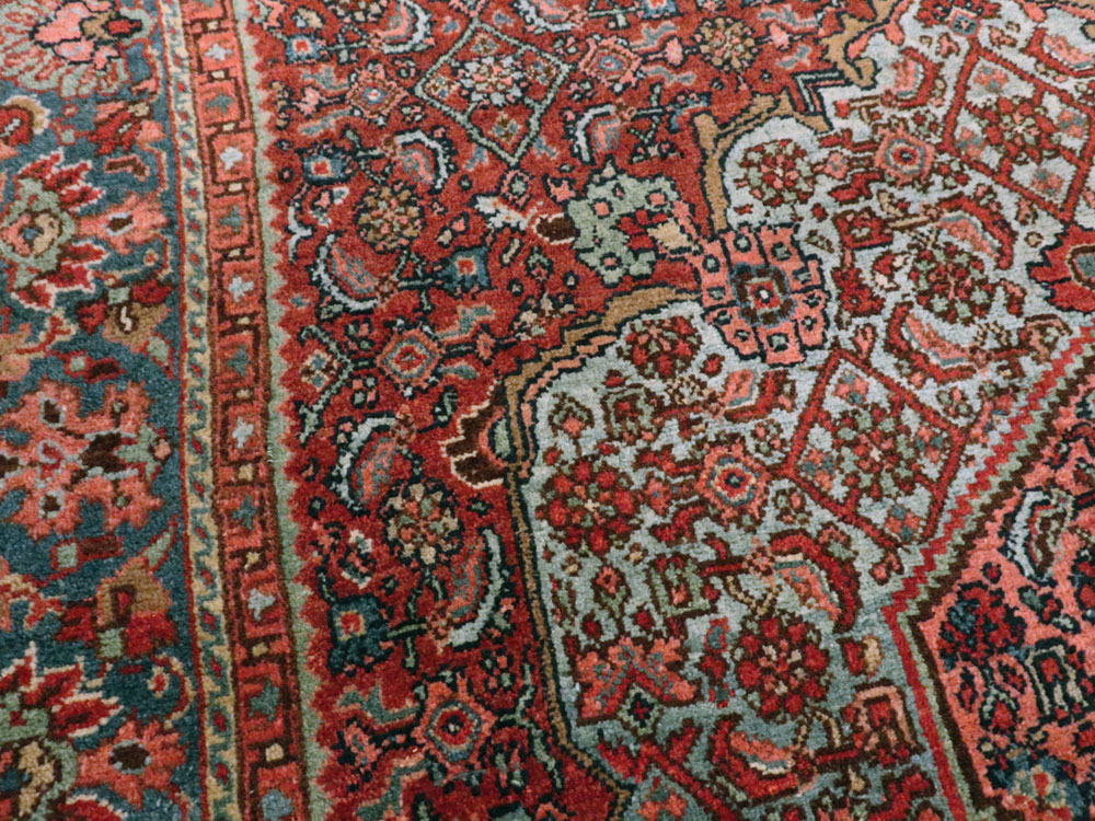Antique Persian Bidjar Rug, No.13316 - Gss