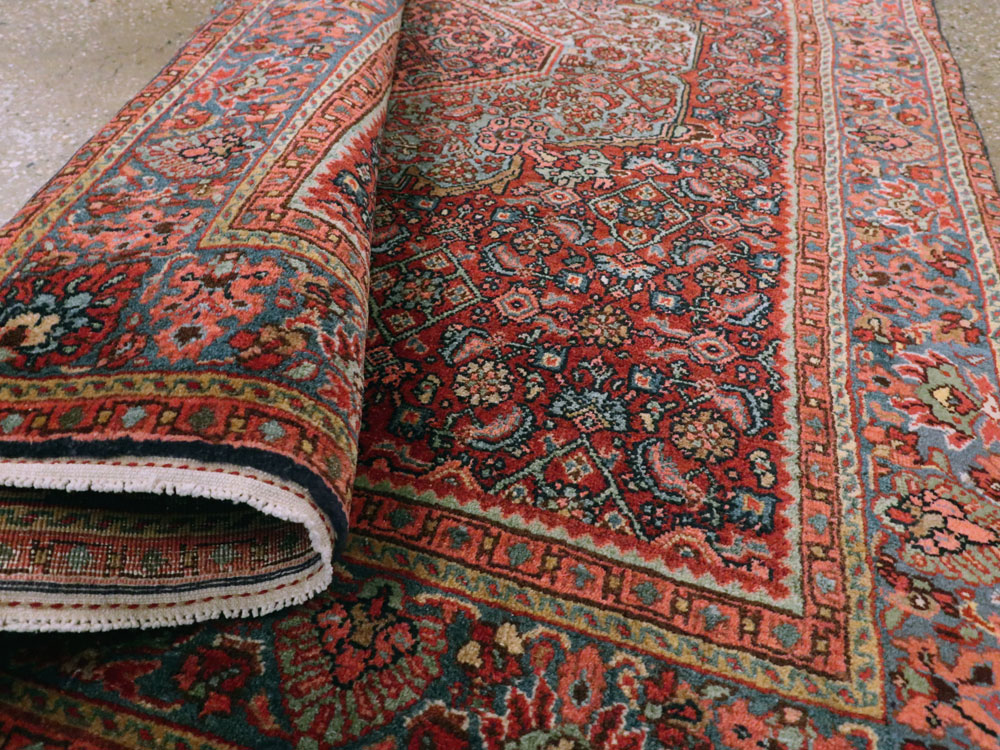 Antique Persian Bidjar Rug, No.13316 - Gss