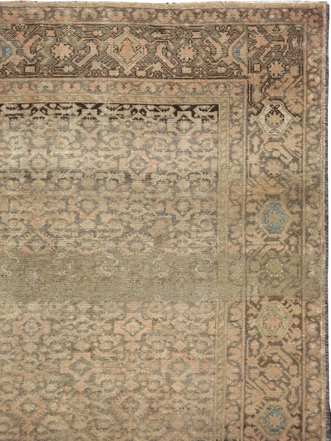 Vintage Persian Malayer Carpet, No.13319 - Gss