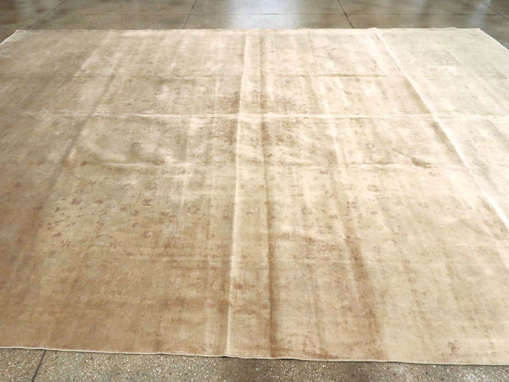 Antique Persian Tabriz Carpet, No.13335 - Gss