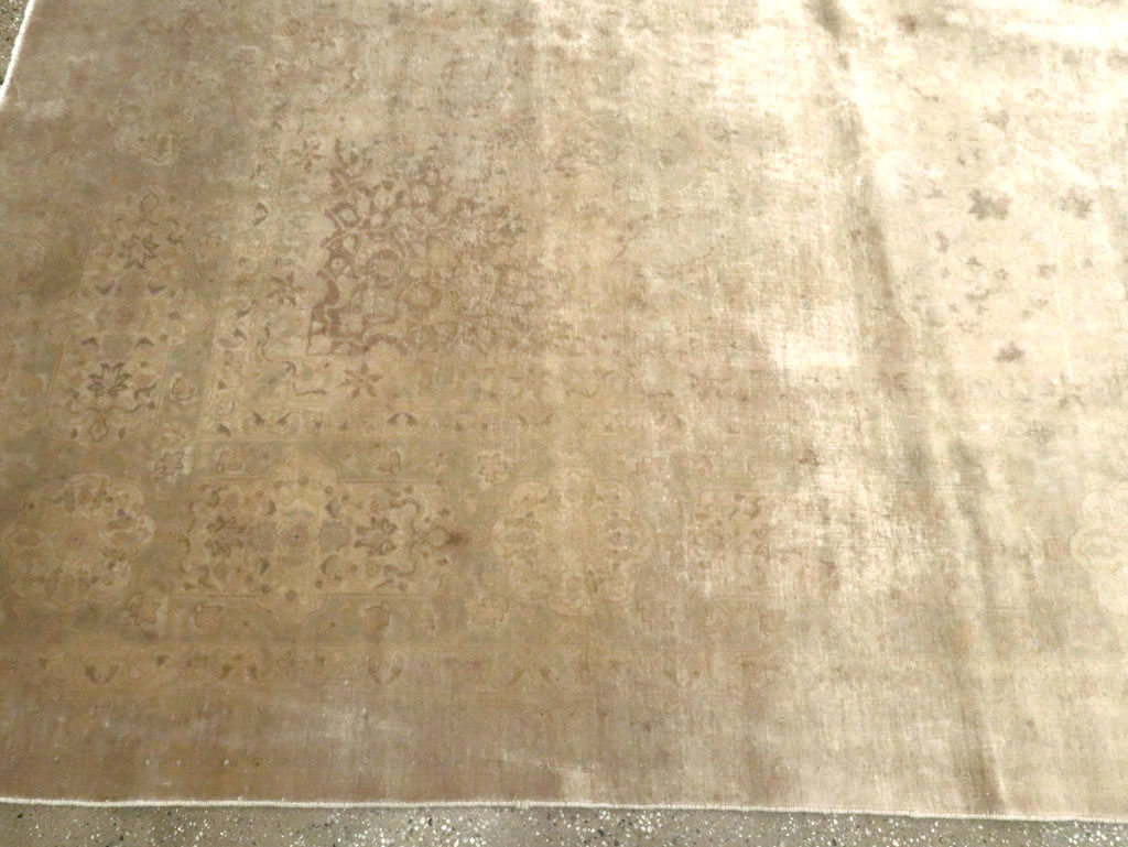 Antique Persian Tabriz Carpet, No.13335 - Gss