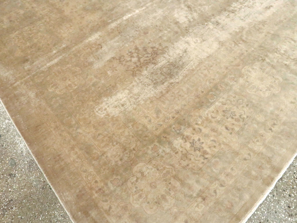 Antique Persian Tabriz Carpet, No.13335 - Gss