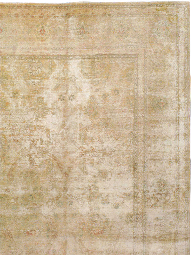 Antique Persian Tabriz Rug, No.13343 - Gss