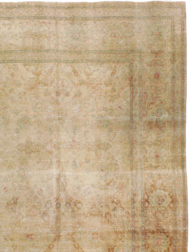 Antique Persian Tabriz Rug, No.13343 - Gss