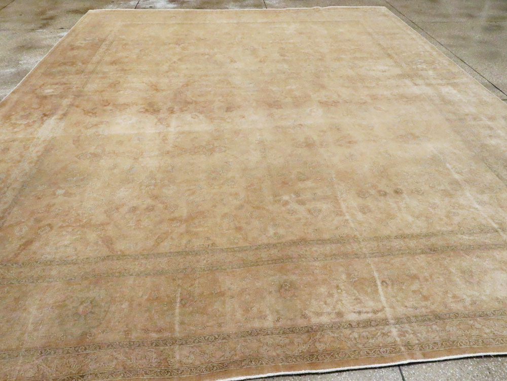 Antique Persian Tabriz Rug, No.13343 - Gss