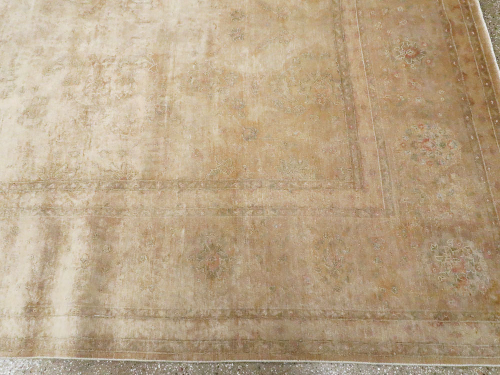 Antique Persian Tabriz Rug, No.13343 - Gss