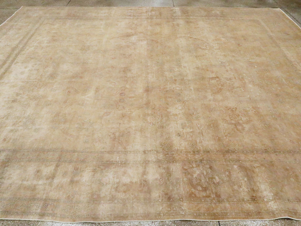 Antique Persian Tabriz Rug, No.13343 - Gss