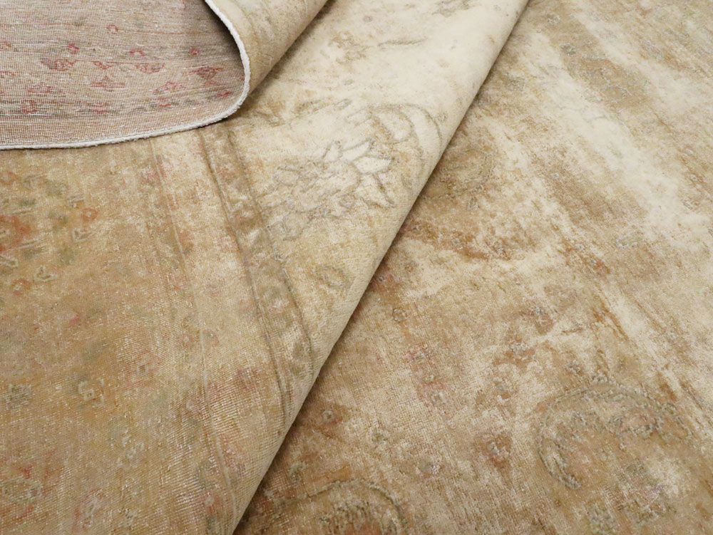 Antique Persian Tabriz Rug, No.13343 - Gss