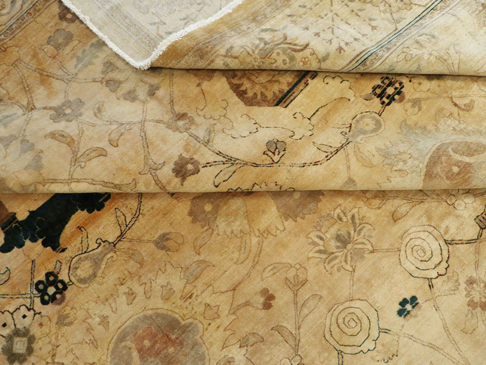 Antique Persian Tabriz Carpet, No.13346 - Gss