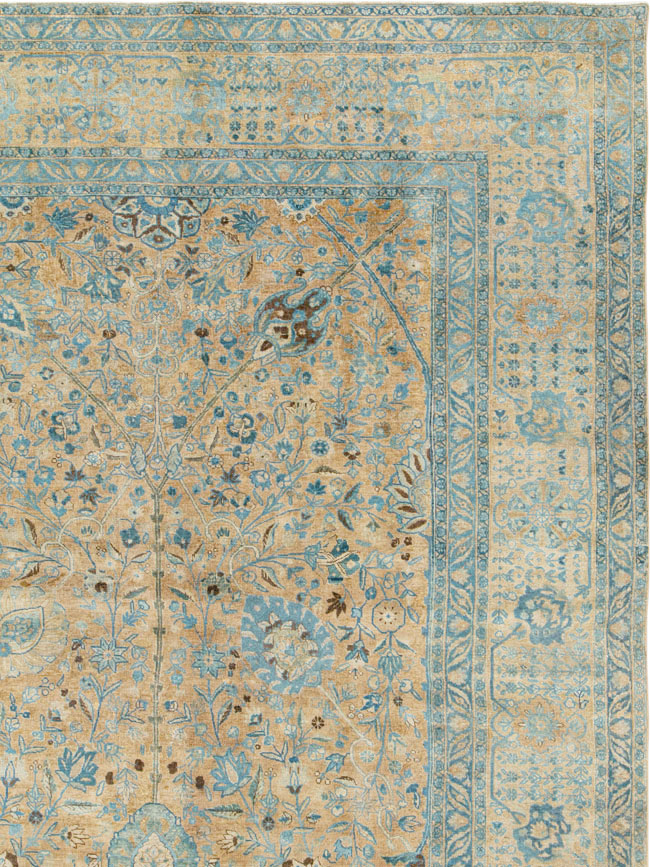 Antique Persian Tabriz Carpet, No.13347 - Gss