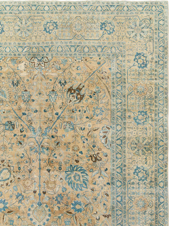 Antique Persian Tabriz Carpet, No.13347 - Gss