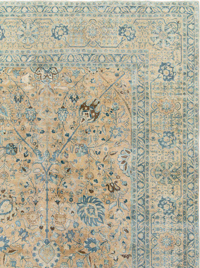 Antique Persian Tabriz Carpet, No.13347 - Gss