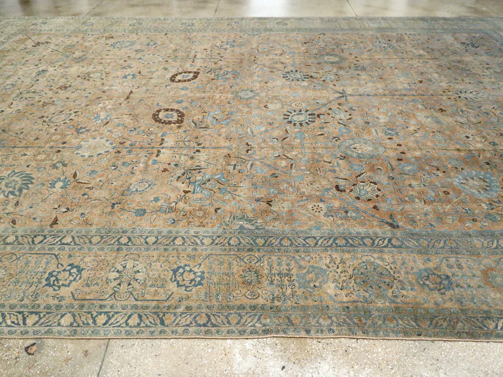 Antique Persian Tabriz Carpet, No.13347 - Gss