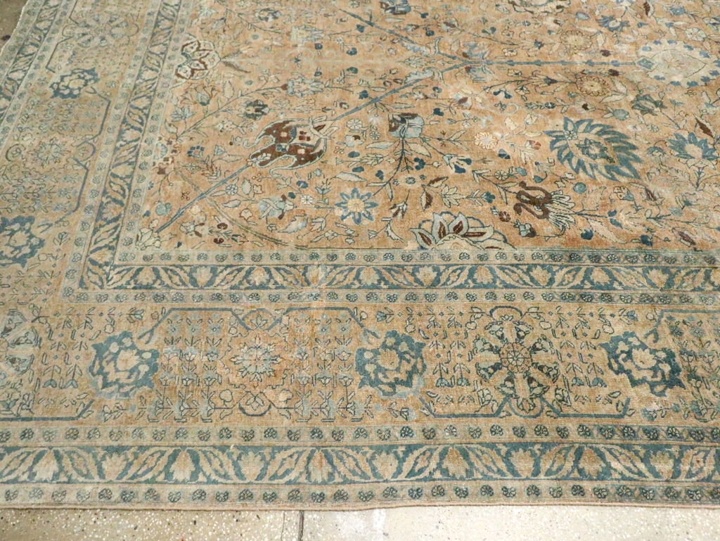 Antique Persian Tabriz Carpet, No.13347 - Gss