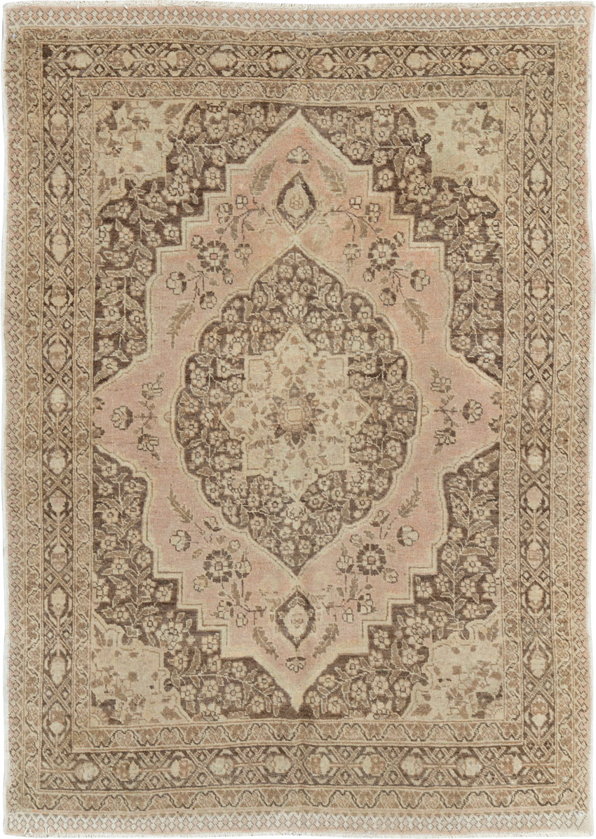 Antique Persian Tabriz Rug, No.13360 - Gss