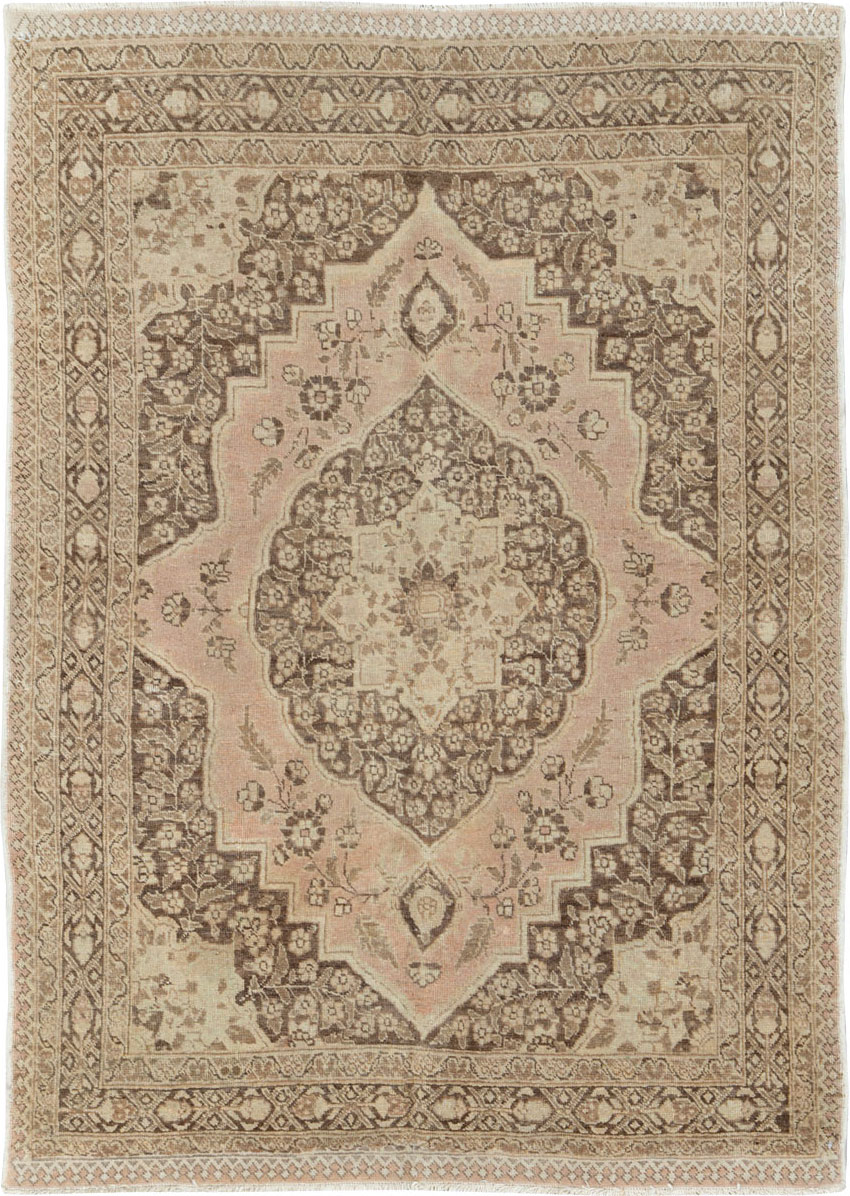 Antique Persian Tabriz Rug, No.13360 - Gss