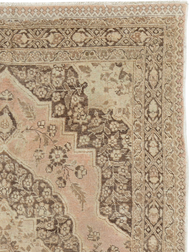 Antique Persian Tabriz Rug, No.13360 - Gss