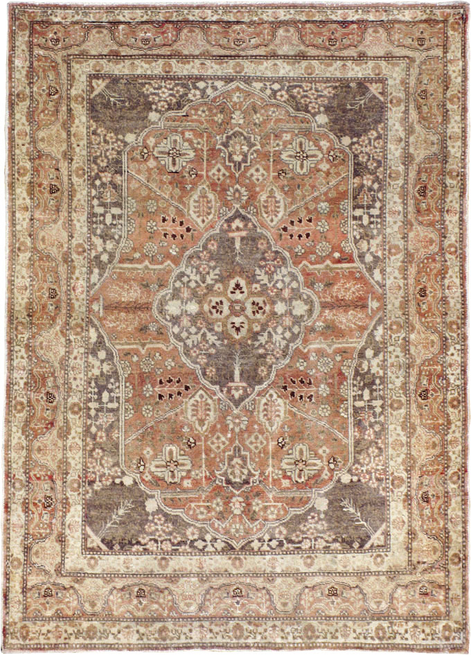 Antique Persian Tabriz Rug, No.13361 - Gss
