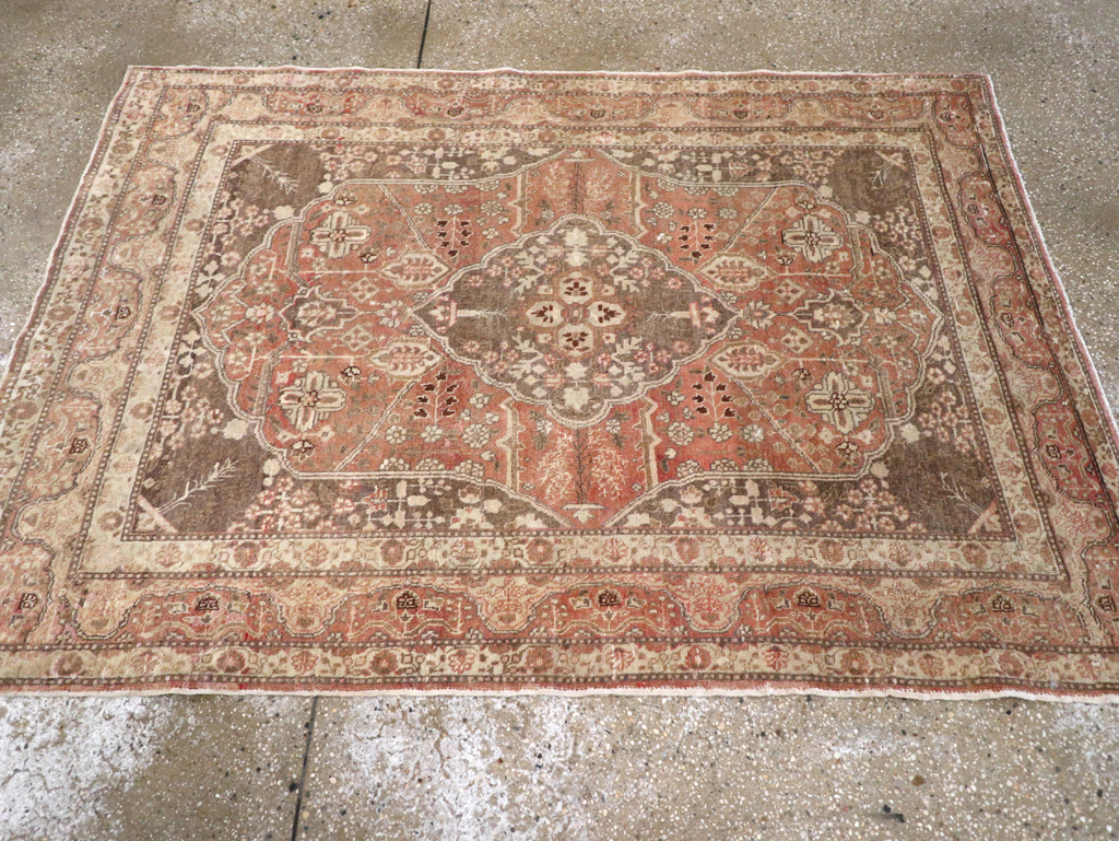 Antique Persian Tabriz Rug, No.13361 - Gss