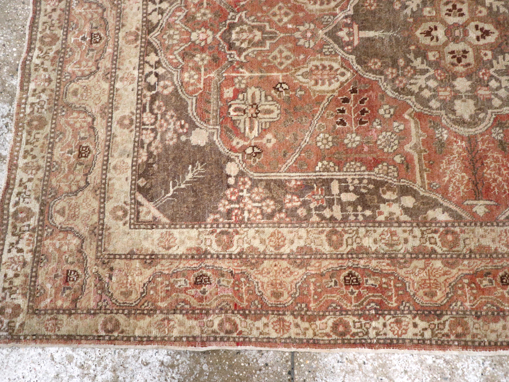 Antique Persian Tabriz Rug, No.13361 - Gss